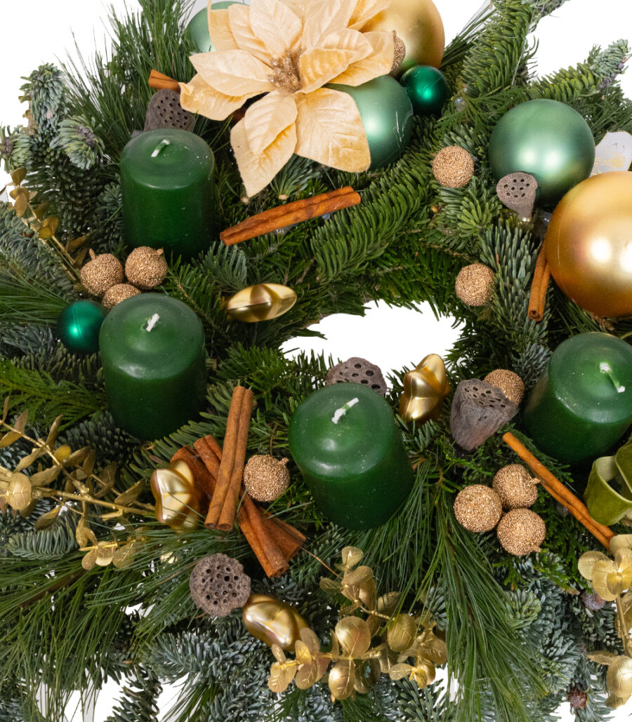 Advent wreath - Gold - Image 3