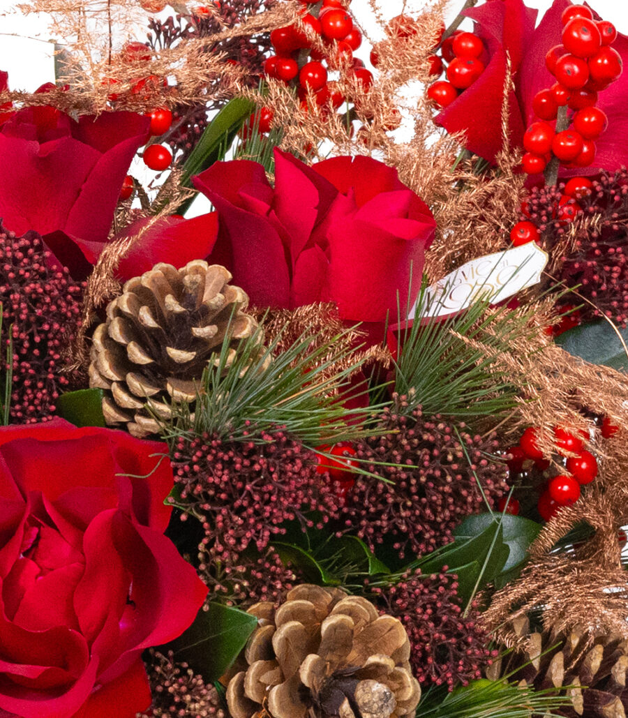 Winter Arrangement - Red Lady - Image 3