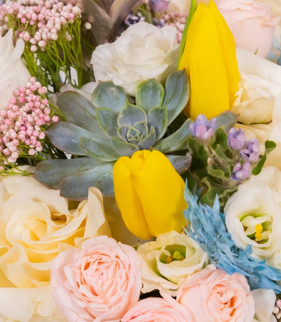 Sunny Arrangement in Venus Vase - Image 3