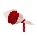 Capri bouquet of 25 red roses