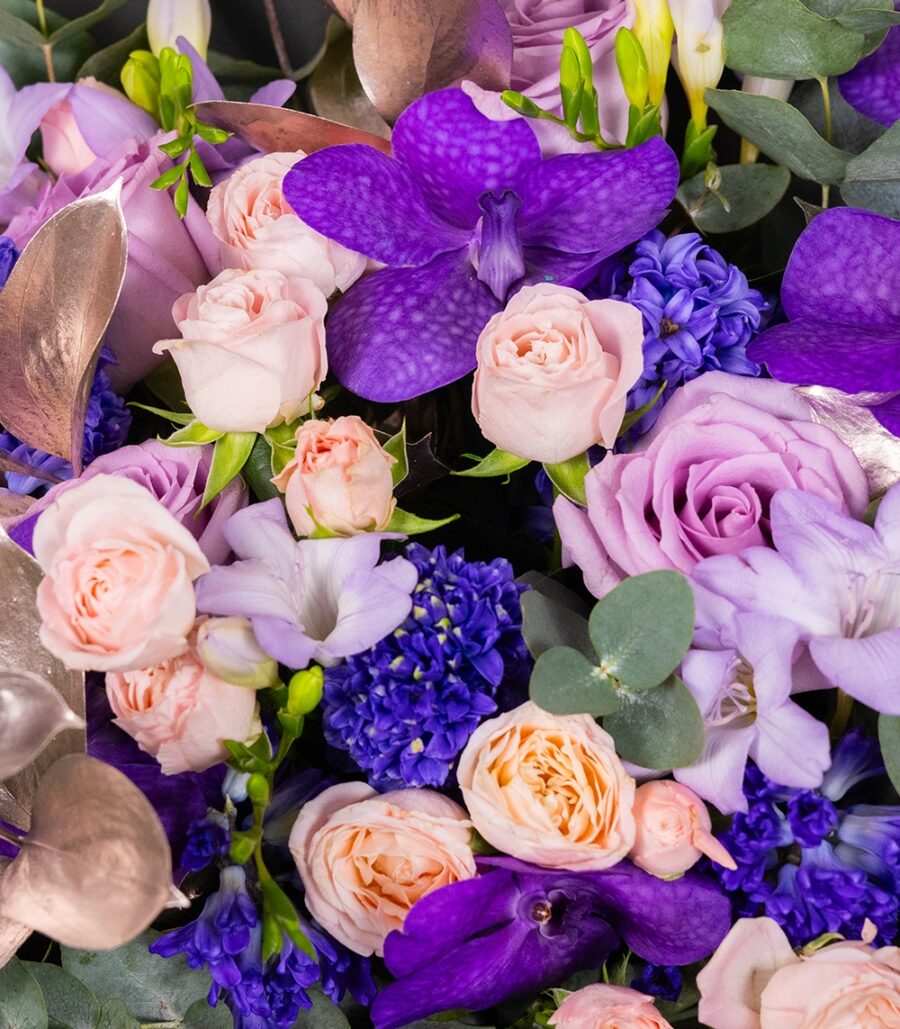 Bouquet of Purple Flowers - Tenderness - Image 3