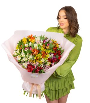 Bouquet of Alstroemeria - Image 3
