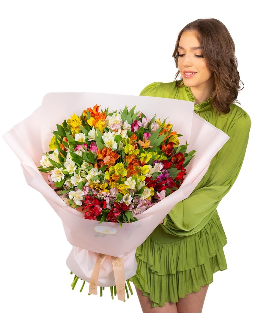 Bouquet of Alstroemeria - Image 3