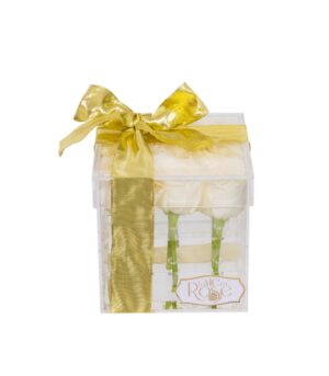 Box of White Roses Purity