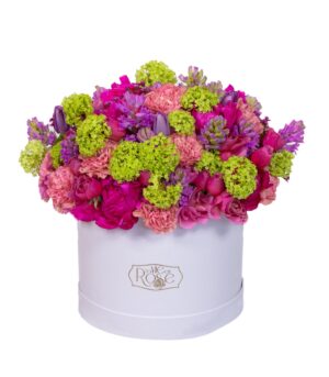 Spring Flowers in a Box