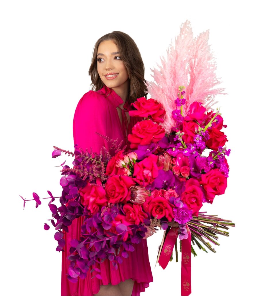 Pink Flowers – Fuchsia Fantasy - Image 2