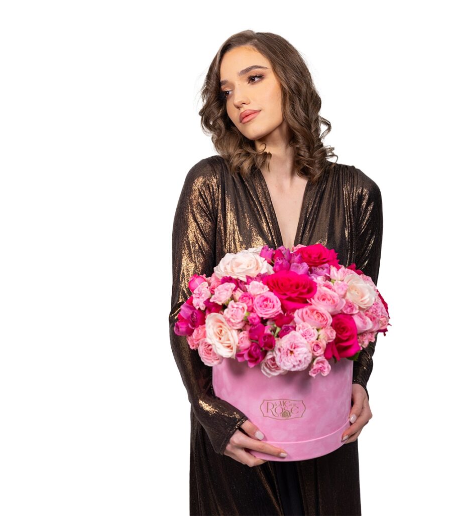 Pink Roses in a Box - Image 2