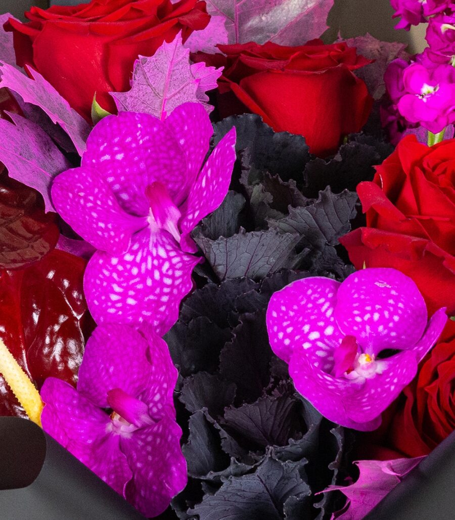 Purple and Red Bouquet - Autumn Fantasy - Image 3