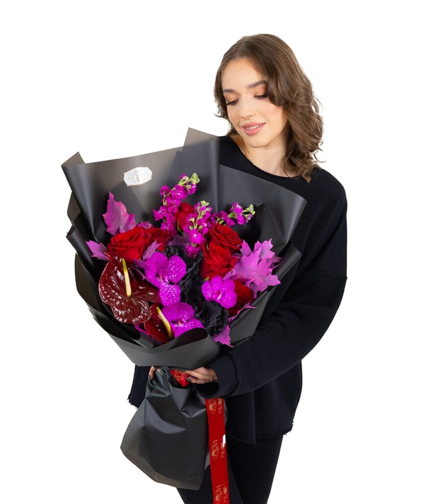 Purple and Red Bouquet - Autumn Fantasy - Image 2