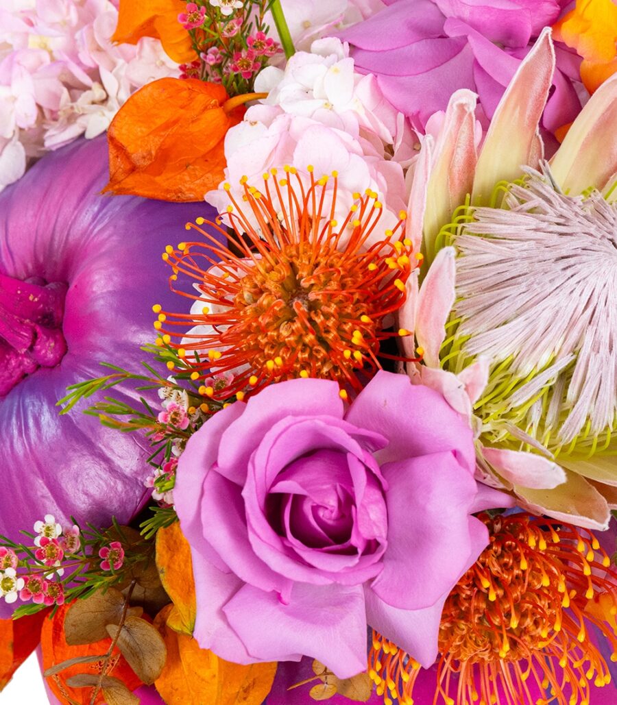 Pumpkin with flowers - Image 3