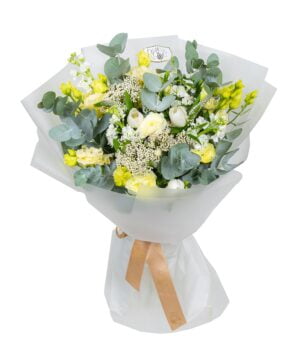 Bouquet of White Flowers - Dublin