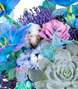 Customizable Pumpkin Shaped Flower Arrangement - Image 3