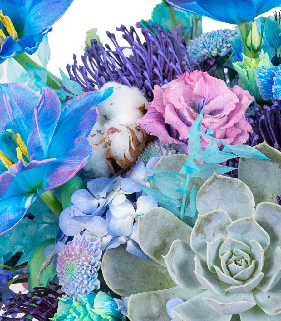 Customizable Pumpkin Shaped Flower Arrangement - Image 3