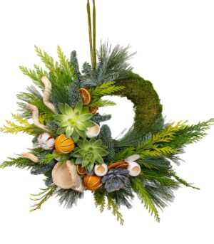 Christmas Door Wreath - Exotic Christmas