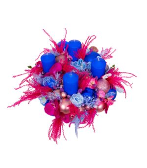 Christmas Table Arrangement - Electric Christmas