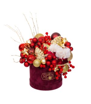 Christmas Luxury Box - Scarlet & Gold Christmas Delight