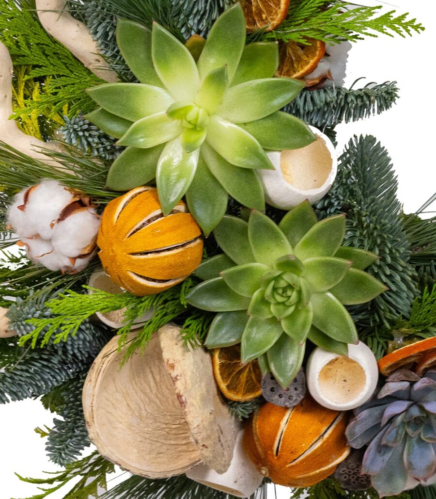 Christmas Door Wreath - Exotic Christmas - Image 2