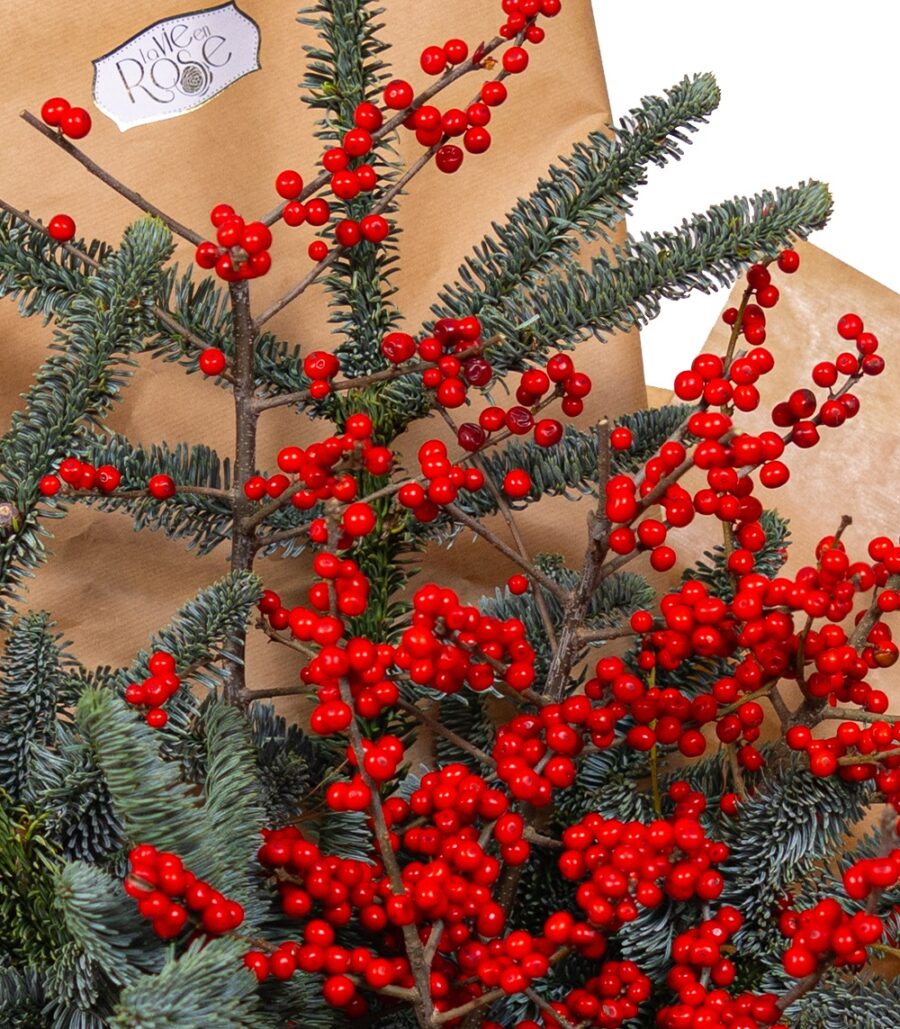Red Accents Holiday Bouquet - Image 2